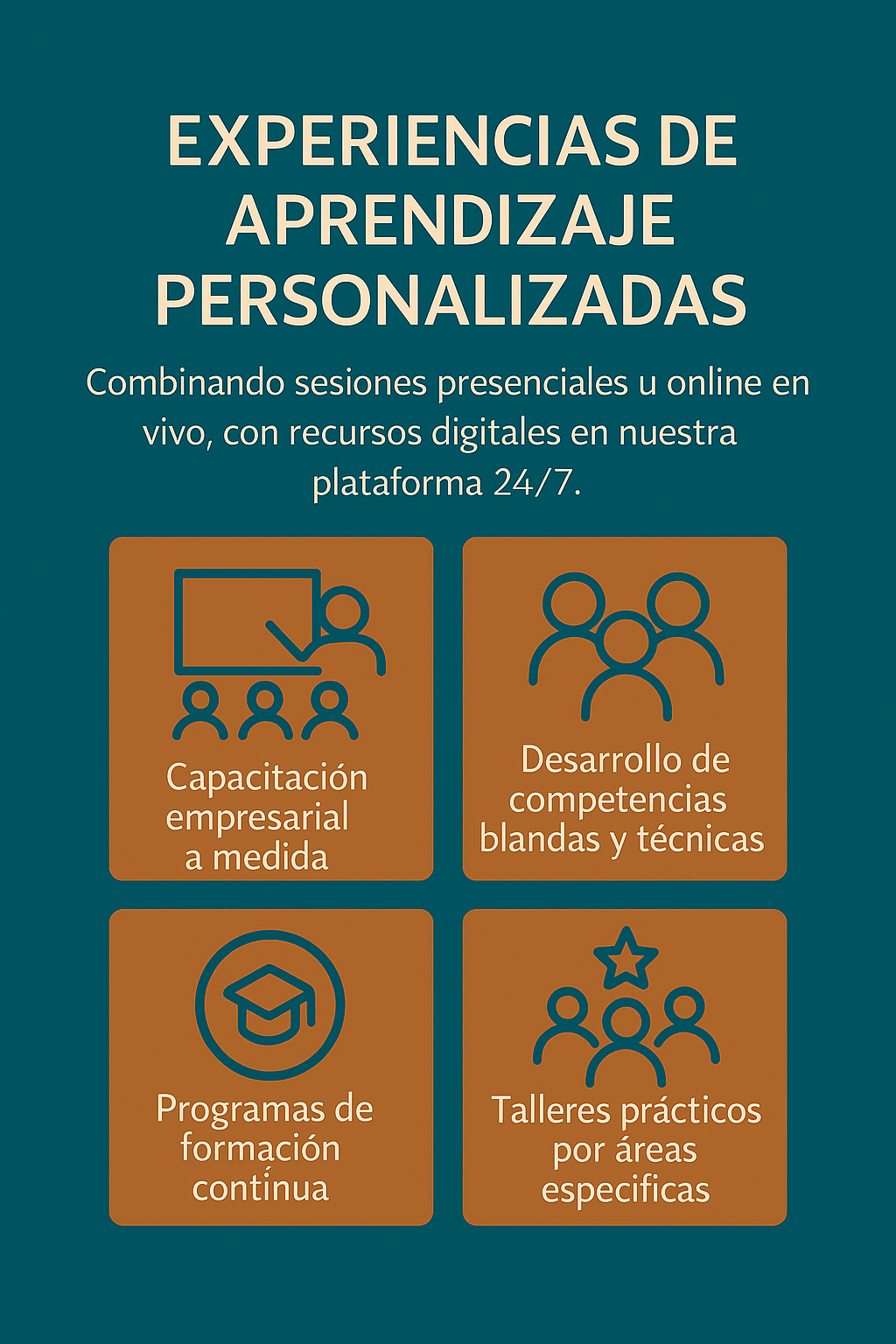 Formación y Talleres a la medida